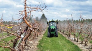 How to Calibrate an Airblast Sprayer for Fruit Production